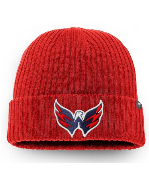 Fanatics Washington Capitals Core Primary Logo Cuffed Knit Hat