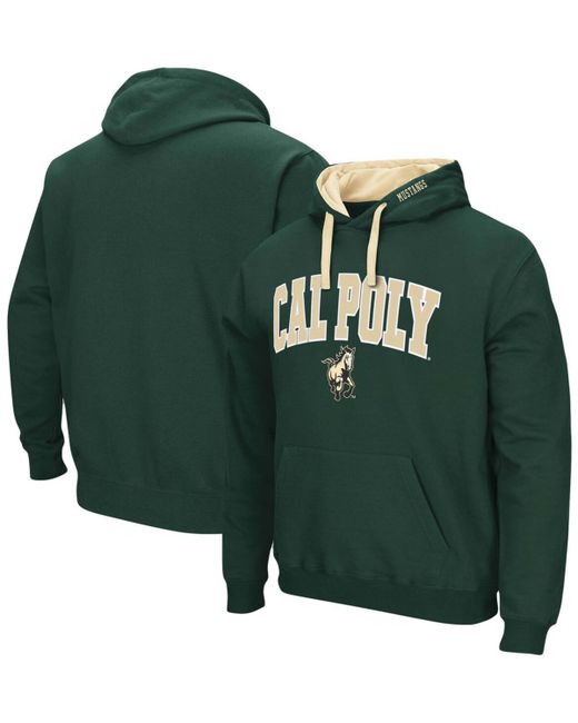 Colosseum Cal Poly Mustangs Arch Logo 2.0 Pullover Hoodie