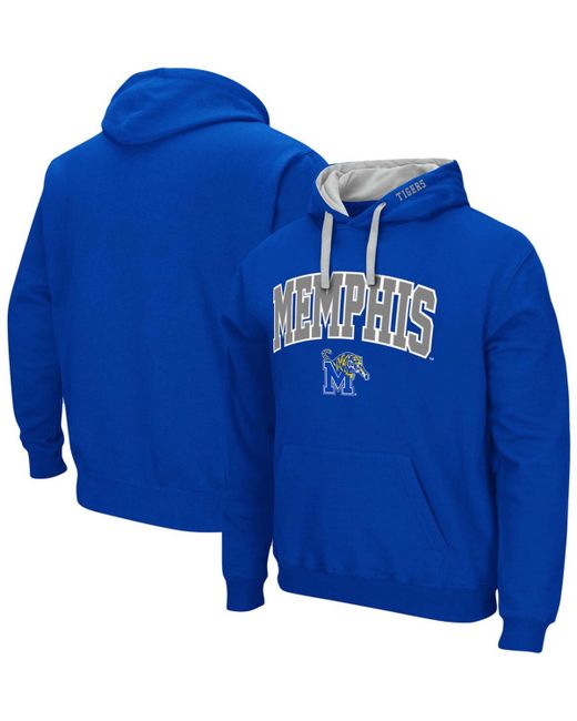 Colosseum Memphis Tigers Arch Logo 2.0 Pullover Hoodie