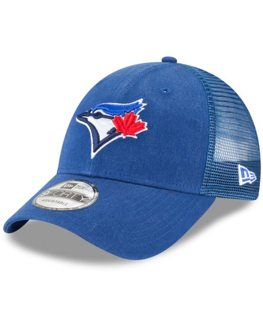 New Era Toronto Jays Trucker 9Forty Adjustable Snapback Hat
