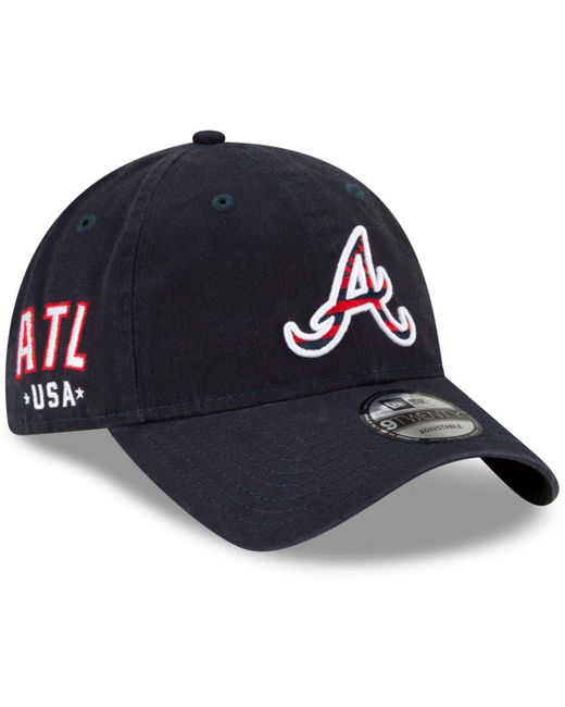 New Era Atlanta Braves 4th Of July 9Twenty Adjustable Hat