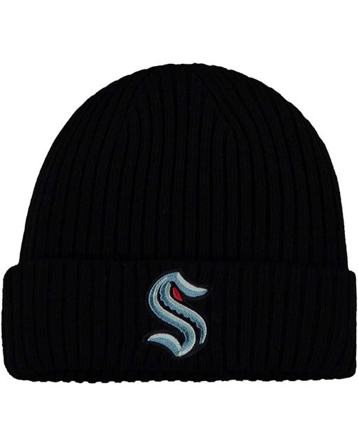 Fanatics Seattle Kraken Core Primary Logo Cuffed Knit Hat