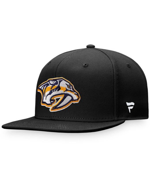 Fanatics Nashville Predators Core Primary Logo Snapback Adjustable Hat