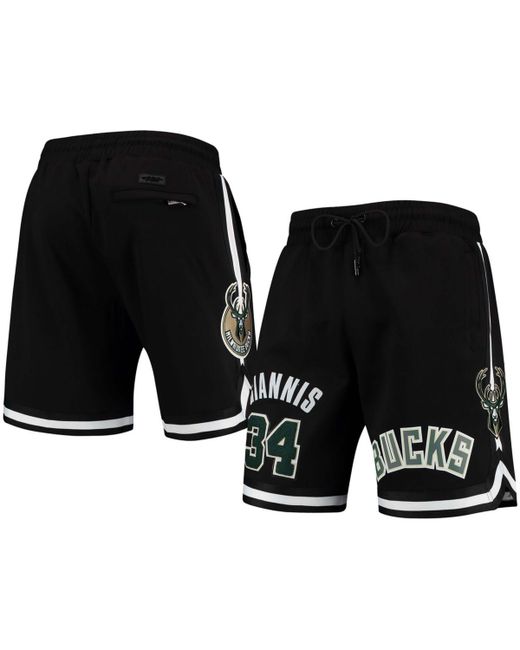 Pro Standard Giannis Antetokounmpo Milwaukee Bucks Player Shorts