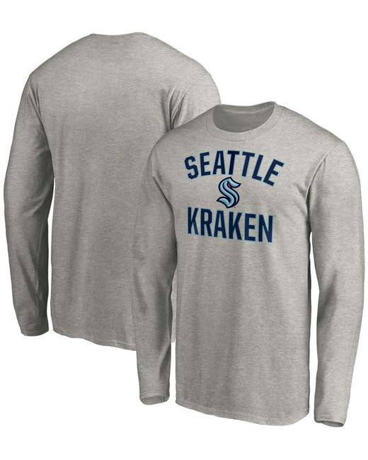 Fanatics Seattle Kraken Victory Arch Long Sleeve T-shirt