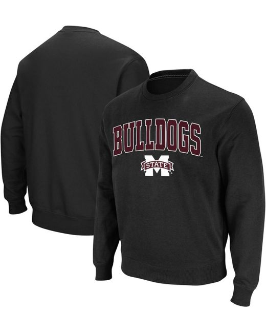 Colosseum Mississippi State Bulldogs Arch Logo Tackle Twill Pullover Sweatshirt