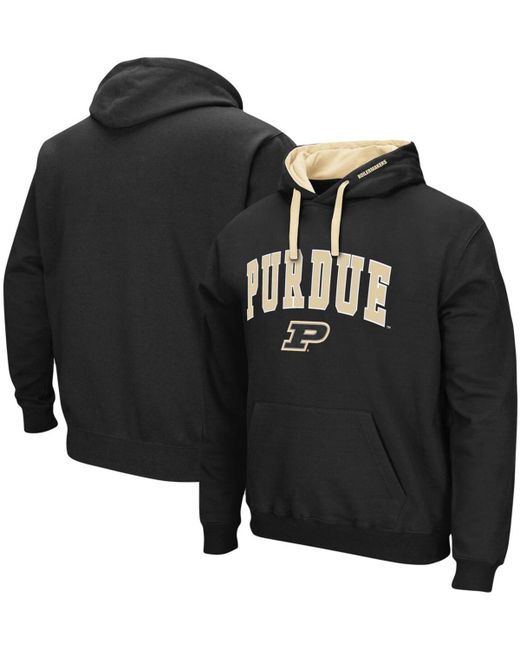 Colosseum Big and Tall Purdue Boilermakers Arch Logo 2.0 Pullover Hoodie