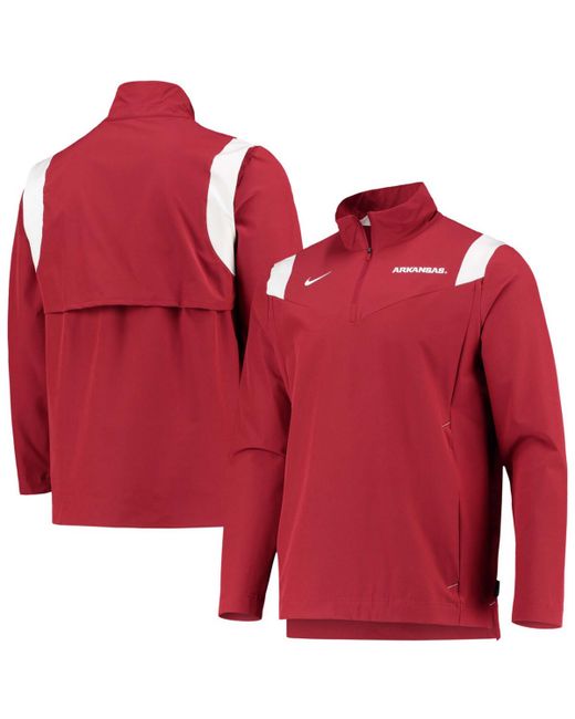 Nike Arkansas Razorbacks Coach Half-Zip Jacket