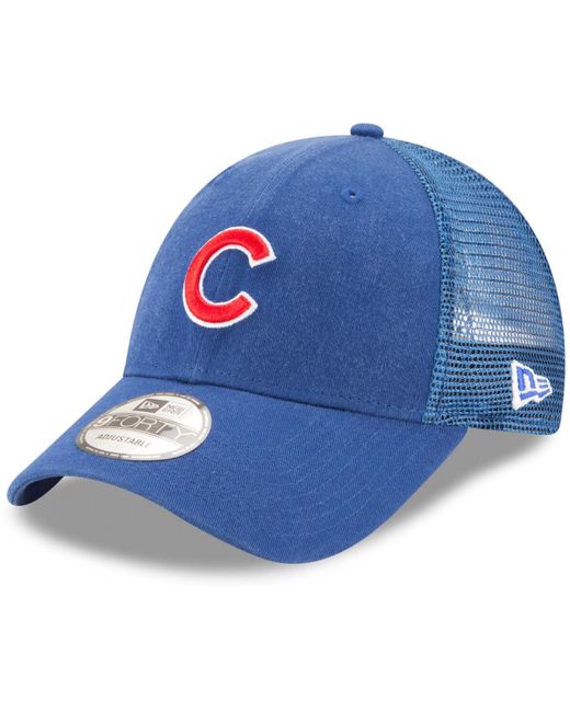 New Era Chicago Cubs Trucker 9Forty Adjustable Snapback Hat