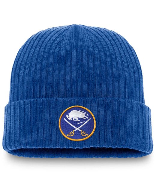 Fanatics Buffalo Sabres Core Primary Logo Cuffed Knit Hat