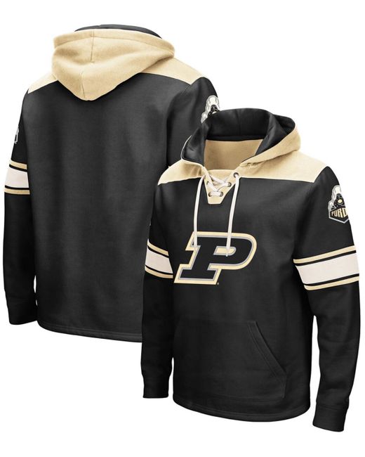 Colosseum Purdue Boilermakers 2.0 Lace-Up Pullover Hoodie