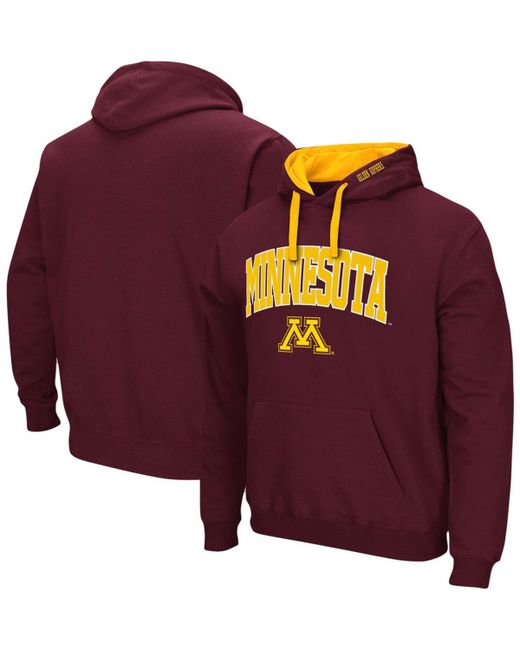 Colosseum Minnesota Gophers Arch Logo 2.0 Pullover Hoodie