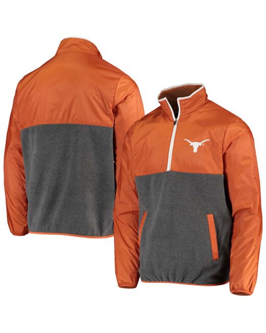 G-iii Sports By Carl Banks Texas Orange Longhorns College Advanced Transitional Half-Zip Jacket