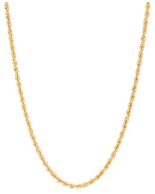 Macy's Rope Link 16 Chain Necklace in 14k