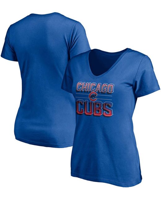 Fanatics Chicago Cubs Compulsion To Win V-Neck T-shirt