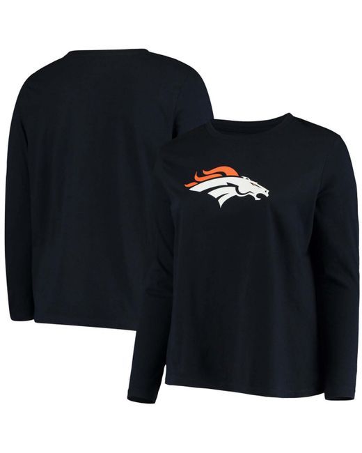 Fanatics Plus Denver Broncos Primary Logo Long Sleeve T-shirt