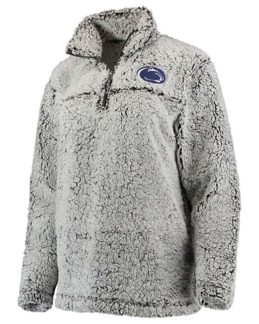 Boxercraft Penn State Nittany Lions Sherpa Super Soft Quarter-Zip Pullover Jacket