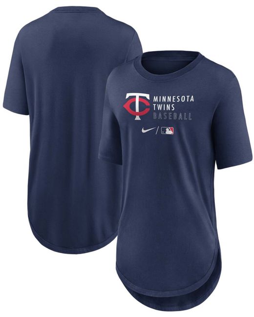 Nike Minnesota Twins Authentic Collection Baseball Fashion Tri-Blend T-shirt