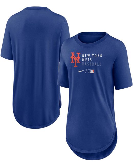 Nike New York Mets Authentic Collection Baseball Fashion Tri-Blend T-shirt