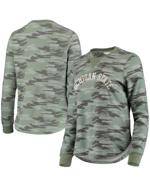 Camp David Michigan State Spartans Comfy Pullover Sweatshirt