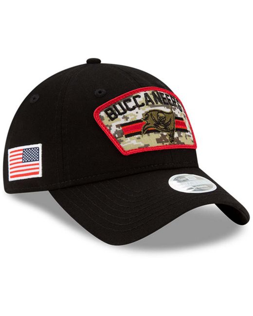 New Era Tampa Bay Buccaneers 2021 Salute To Service 9TWENTY Adjustable Hat