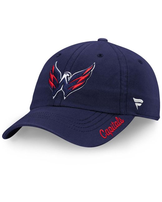 Fanatics Washington Capitals Core Primary Logo Adjustable Hat
