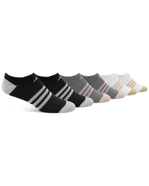 Adidas Superlite Shine 6-Pack No-Show Socks