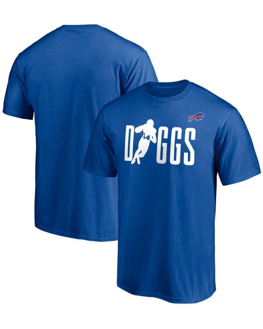 Fanatics Stefon Diggs Buffalo Bills Checkdown Player Graphic Name and Number T-shirt