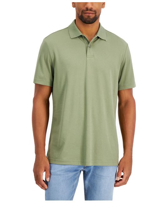 Alfani Regular-Fit Solid Polo Shirt Created for