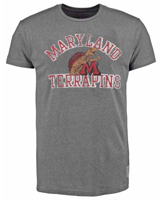 Original Retro Brand Maryland Terrapins Vintage-Like Tri-Blend T-shirt