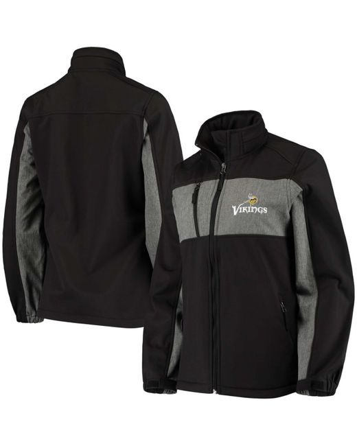 Dunbrooke Minnesota Vikings Zephyr Softshell Full-Zip Jacket