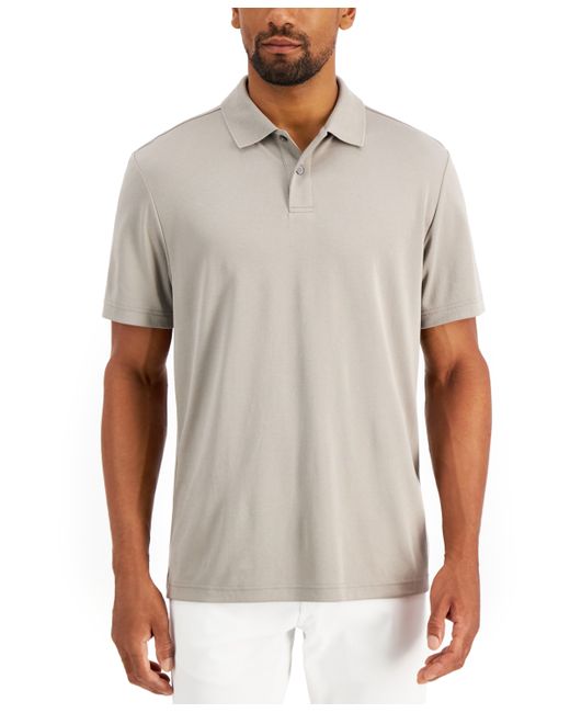 Alfani Regular-Fit Solid Polo Shirt Created for