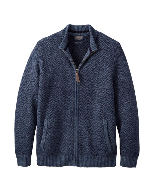 Pendleton Full Zip Shetland Sweater