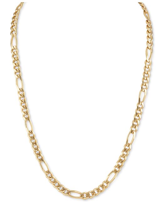 Esquire Men's Jewelry Cuban Figaro Link 22 Chain Necklace Created for Macys