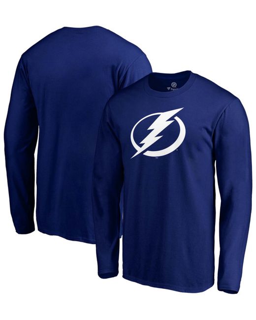 Fanatics Tampa Bay Lightning Primary Team Logo Long Sleeve T-shirt