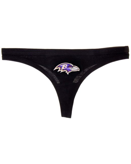 Concepts Sport Baltimore Ravens Solid Logo Thong