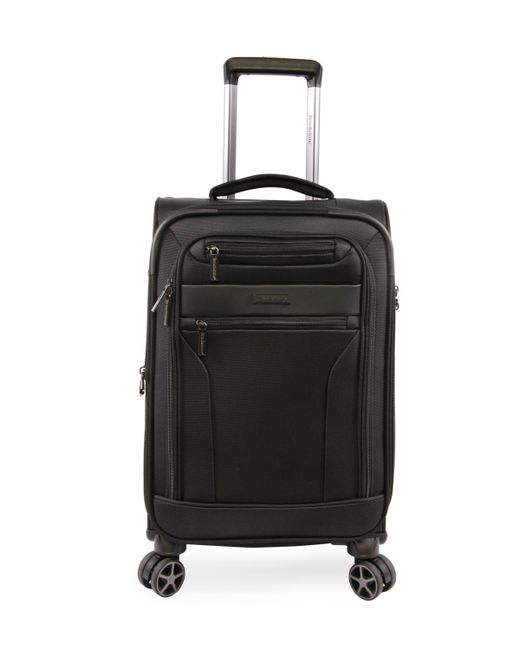 Brookstone Harbor 21 Softside Carry-On Luggage with Charging Port