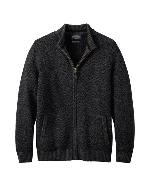 Pendleton Full Zip Shetland Sweater