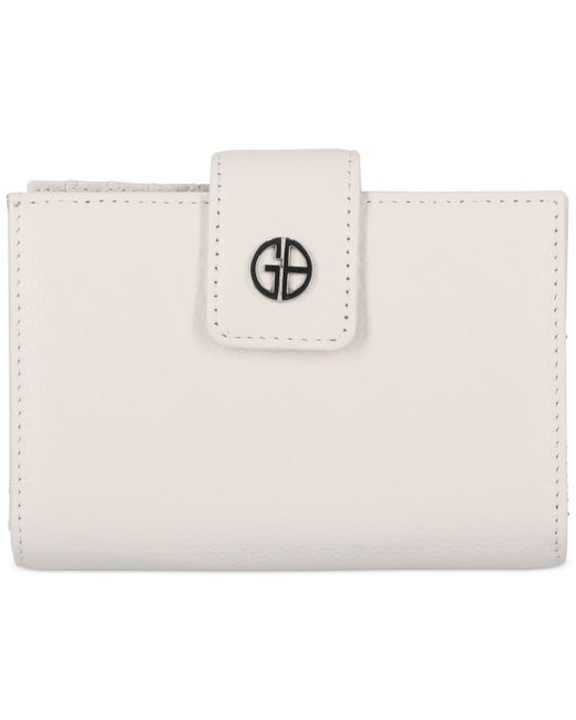 Giani Bernini Softy Leather Framed Colorblock Wallet Created for Macys