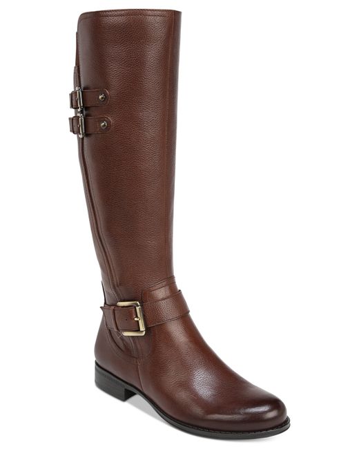 Naturalizer Jessie Leather Riding Boots Shoes