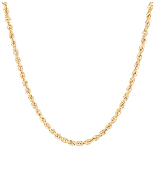 Macy's Rope Link 22 Chain Necklace in 10k