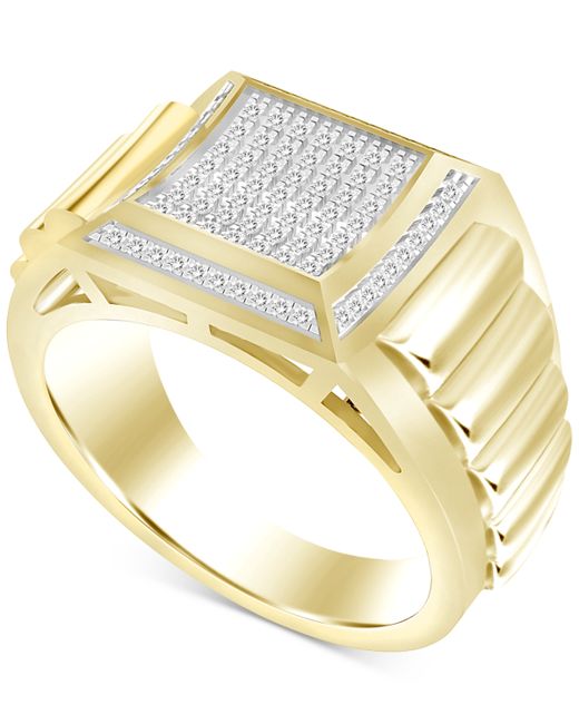 Macy's Diamond Cluster Ring 1/4 ct. t.w. in 10k Gold