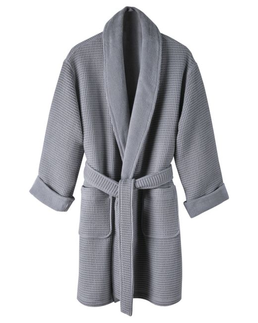 Hotel Collection Cotton Waffle Textured Bath Robe Created for Macys Bedding