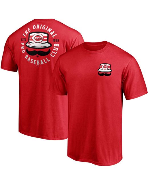 Fanatics Cincinnati Reds Stache Hometown T-shirt