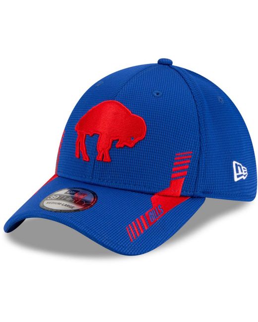 New Era Buffalo Bills 2021 Nfl Sideline Home Historic Logo 39Thirty Flex Hat