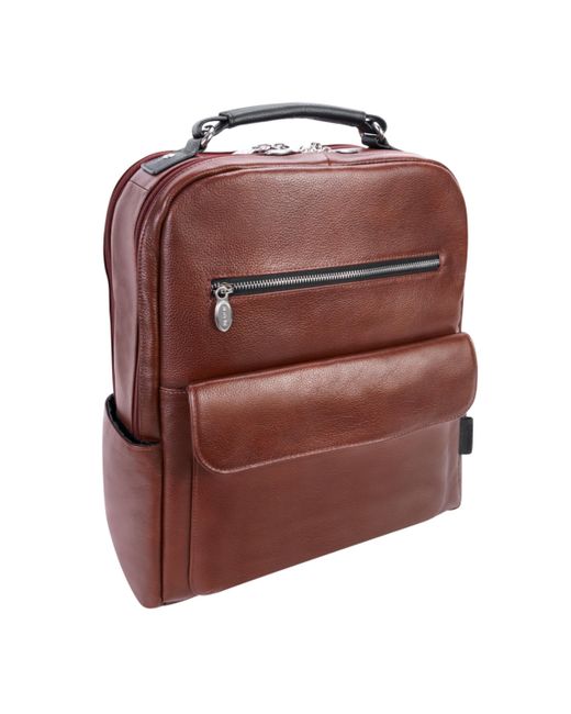 Mcklein Logan 17 Dual-Compartment Laptop Tablet Backpack