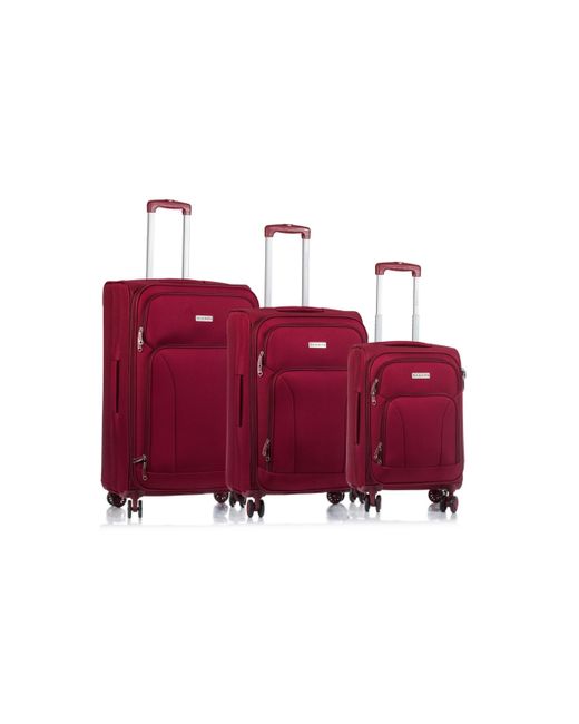 Champs 3-Pc. Travelers Softside Luggage Set