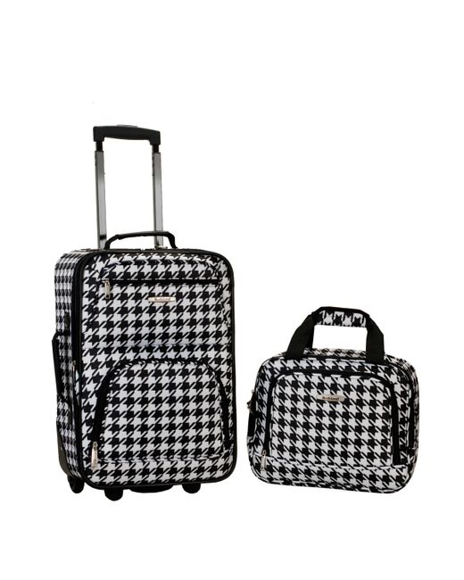 Rockland 2-Pc. Pattern Softside Luggage Set