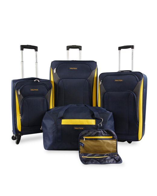 Nautica Open Seas Collection 5pc Softside Luggage Set