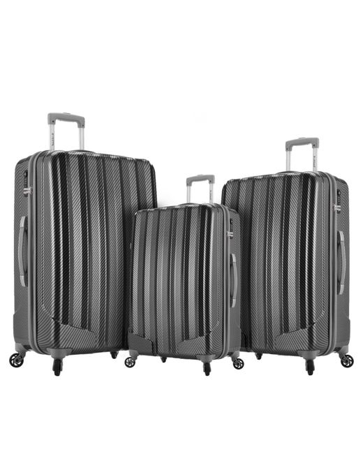 Rockland Barcelona 3-Pc. Hardside Luggage Set